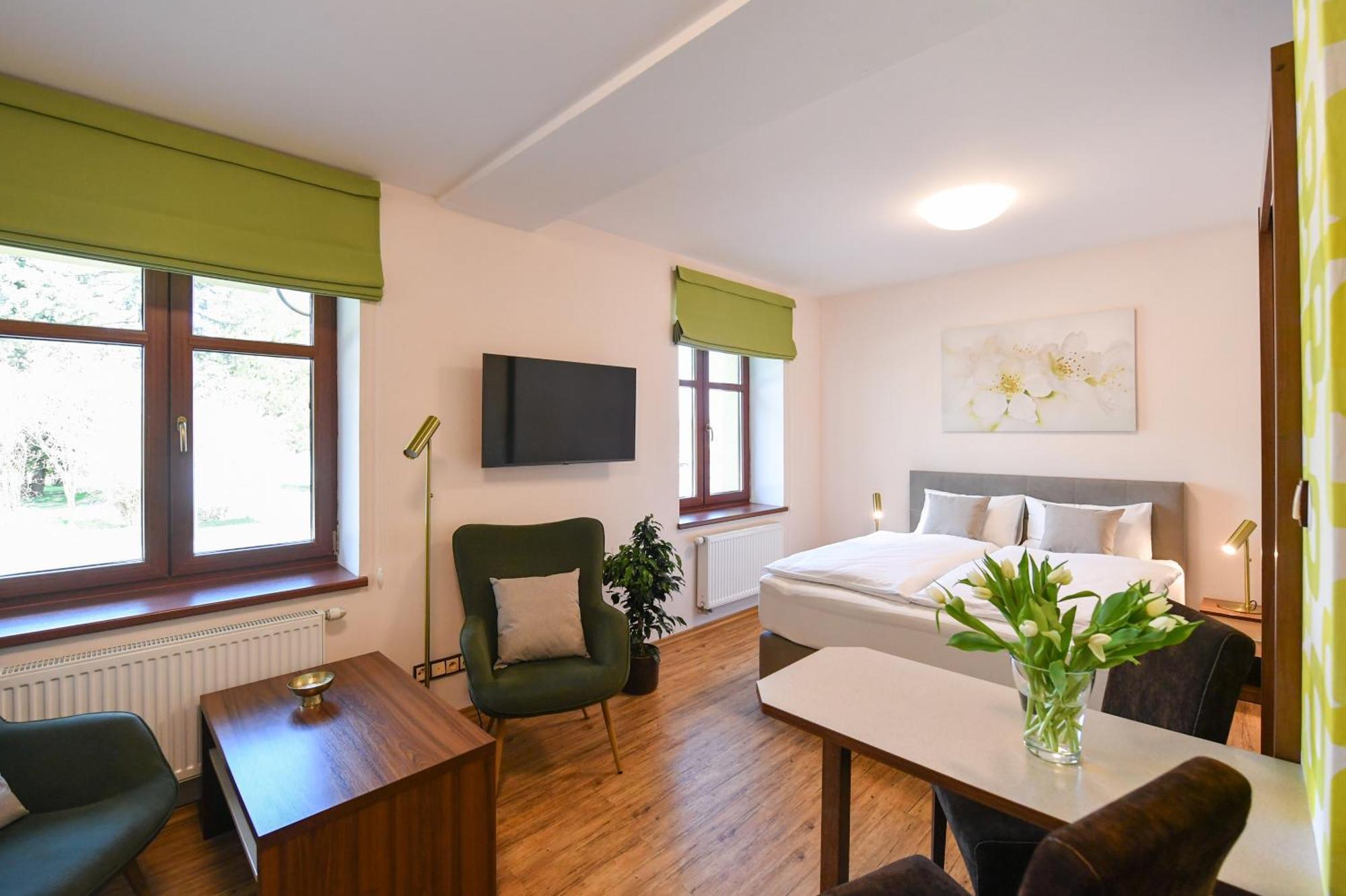 Apartmany Na Seniku Trebon Luaran gambar