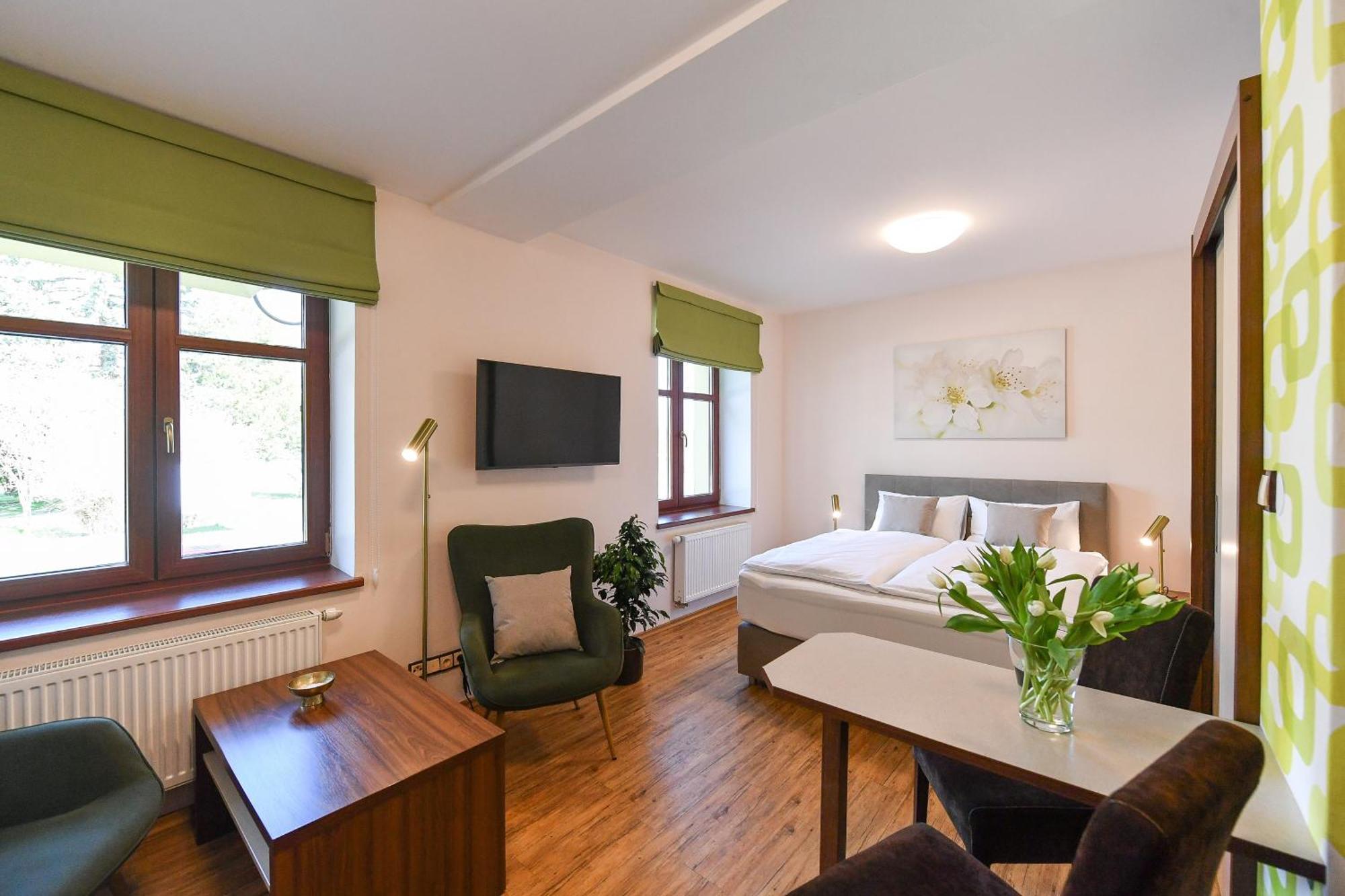 Apartmany Na Seniku Trebon Luaran gambar